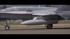 VMFA 115 Trains in MCAS Keneohe Bay with music