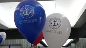 Active Duty Fund Drive in Support of the Navy-Marine Corps Relief Society kick-off event (B-Roll)