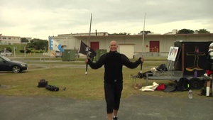 Knights Fighting On Camp Foster