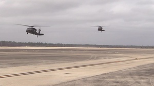 Blackhawks Land at Hurlburt Field
