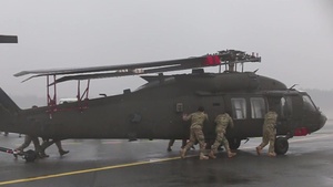 3-10 Combat Aviation Brigade at Riga International Airport