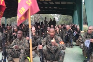 Parris Island recruits hike to prepare for crucible
