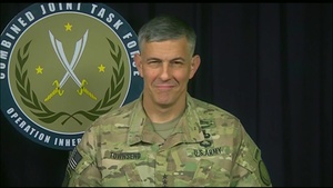 Inherent Resolve Commanding General Briefs Reporters