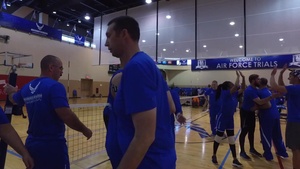 2017 Air Force Wounded Warrior Trials: Volleyball