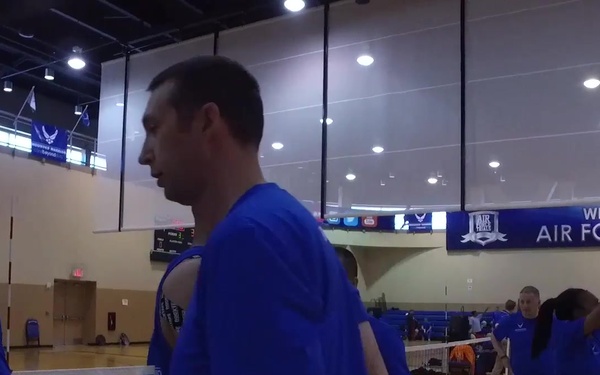 2017 Air Force Wounded Warrior Trials: Volleyball