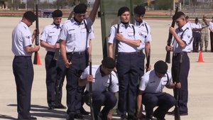 Sheppard AFB Drill Team at Lackland AFB Drill Down Competition