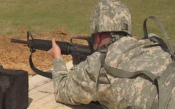 Texas National Guardsmen compete for Best Warrior at weapons qualification range