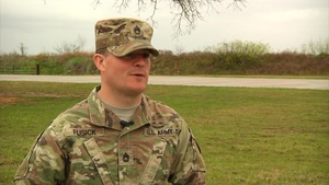 Texas Military Department Best Warrior competitors push through mystery event