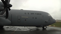 Pacific Air Forces' First C-130J Departing Kadena Air Base