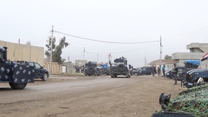 Iraqi Federal Police conduct operations to free West Mosul from ISIS