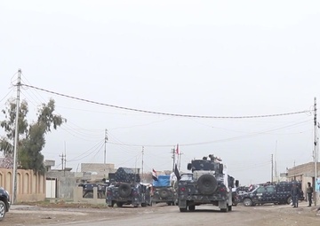 Iraqi Federal Police conduct operations to free West Mosul from ISIS