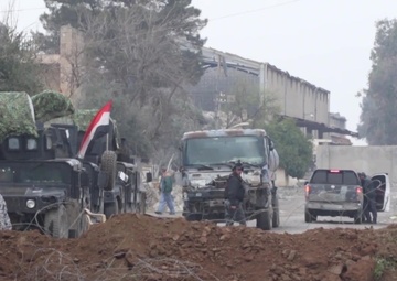 Falcon Paratroopers move in to Hamam al-Alil