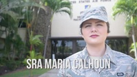 Airman Spotlight: SrA Maria Calhoun