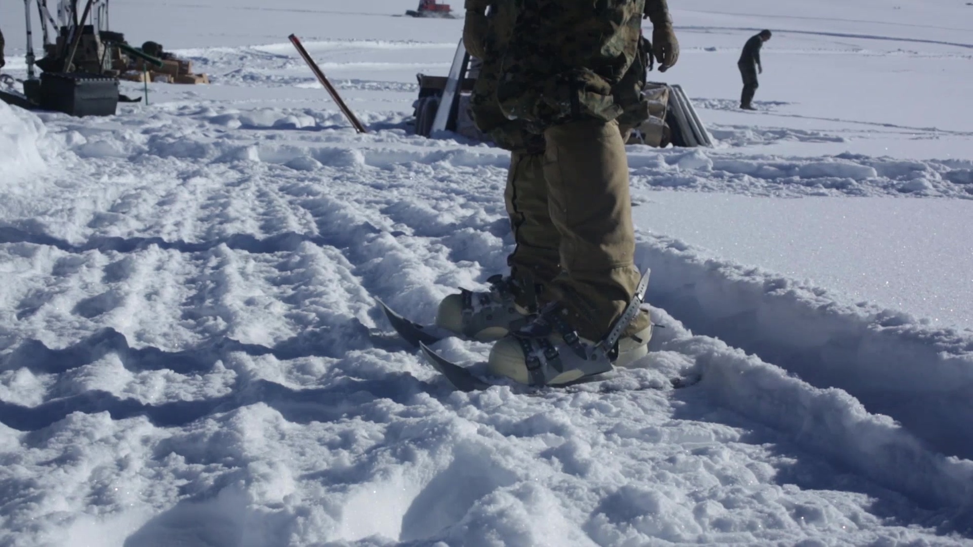 U.S Marines with 1st Combat Engineer Battalion,1st Marine Division participate in Mountain Warfare Training Center, Bridgeport, Calif., Feb 24-27, 2017. 1st CEB conducted scenario-driven training that encompassed mobility, counter mobility and survivability operations in a mountainous, snow covered environment that challenged 1st CEB to generate combat engineering solutions to infantry based tasks. Marines from 7th Engineer  Support Battalion, 1st Marine Logistics group, 2nd Battalion, 11th Marine Regiment and 1st Reconnaissance Battalion also accompanied 1st CEB for this iteration of MTX. (U.S Marine Corps video by Lance Cpl. Carlos Lopez)