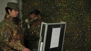 NATO Women in KFOR – The Italian Signal Platoon Leader
