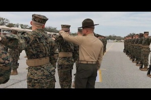 Marine recruits drill into final training days