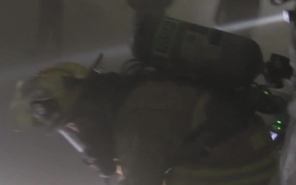 148th Fighter Wing Firemen Training B-roll