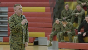 Relief and Appointment Ceremony for Headquarters and Service Battalion, Henderson Hall, Feb. 28, 2017