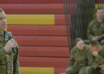 Relief and Appointment Ceremony for Headquarters and Service Battalion, Henderson Hall, Feb. 28, 2017