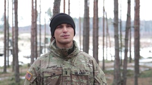 U.S. Soldiers from 1-68 AR and Estonian Defense League coordinate an anti-tank range