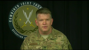 Inherent Resolve Spokesman Briefs Reporters