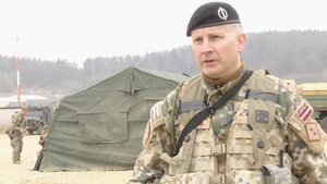 Latvian Army Prepares for Allied Spirit VI