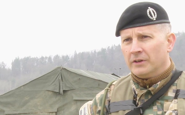 Latvian Army Prepares for Allied Spirit VI