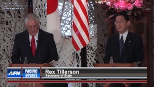 Pacific Update: Secretary of State Rex Tillerson in Japan