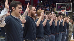 Wright-Patt Airmen Help Tip-off First Four
