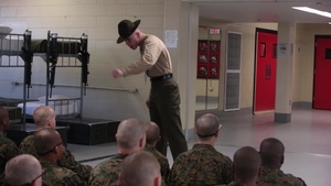 Parris Island recruits meet Marine Corps drill instructors
