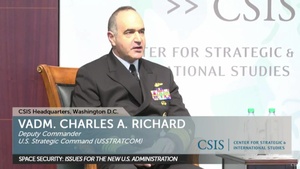 Stratcom Deputy Commander Speaks on Space Security at CSIS