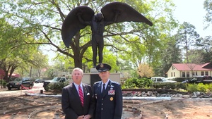 Montgomery Mayor and Air University Commander speak on significance of Patrouille de France visit to the U.S.-Take 1
