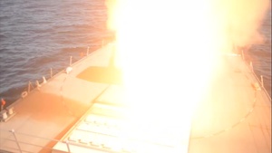 USS Kidd (DDG 100) Conducts Live-Fire Exercise