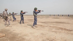 Iraqi Security Forces Perform Short-Range Marksmanship Training
