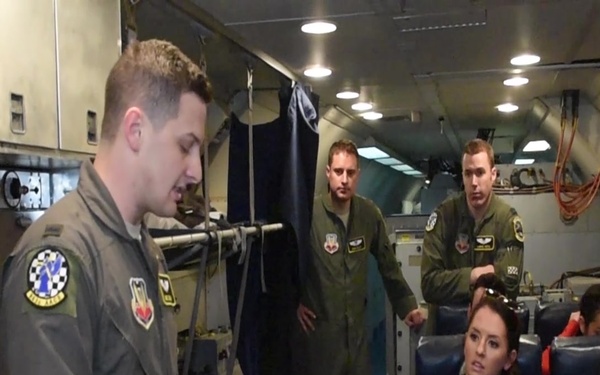 552 ACW 40th Anniversary Media Flight