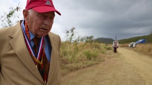 Iwo Jima veteran Edwin Hunsberger Interview B-Roll