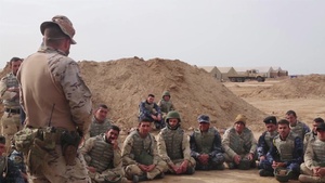 Iraqi security forces Checkpoint training