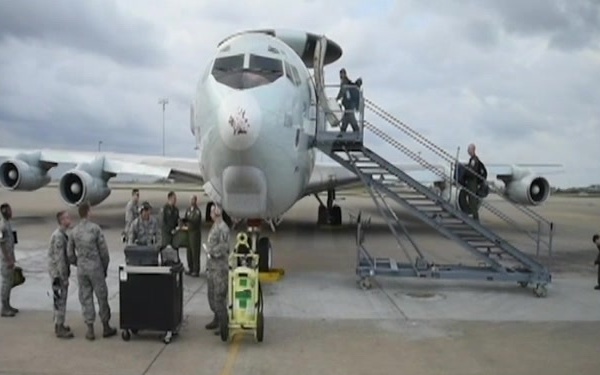 552 ACW 40th Anniversary Media Flight