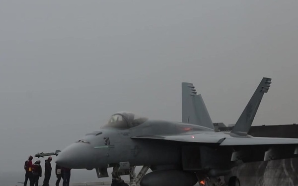 USS George H.W. Bush Flight Operations