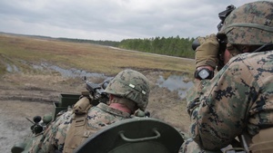 2nd LAR conducts crew-served weapon engagements