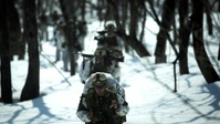 U.S. Marines endure cold weather training