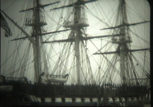 USS Constitution -- President Hoover Visits USS Constitution at Washington Navy Yard