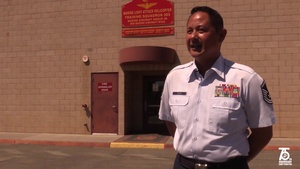 Scripps Ranch High School Air Force JROTC Visits Camp Pendleton