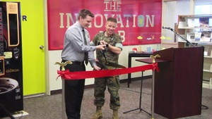 A FIRST OF ITS KIND INNOVATION LAB OPENS AT THE CAMP FOSTER LIBRARY.