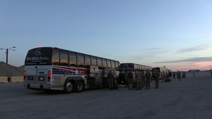 Fox Company, 2nd Battalion, 6th Marine Regiment arrives at FOB Laguna for TALONEX 2-17
