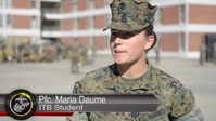 Marines transition from bootcamp to ITB