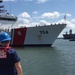 Coast Guard Cutter James returns home