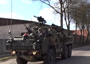 2nd Cavalry Regiment arrived in Orzysz