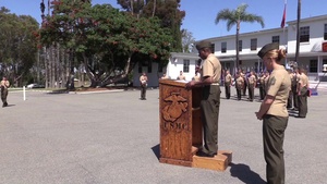 Marine Ceremony at Camp Pendleton