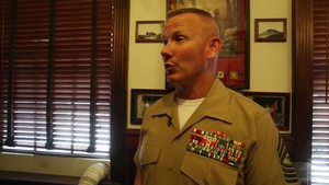 Sgt. Maj. William T Sowers Bracelet Ceremony Interview